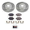 SC2313 Semi-Coated Rotor & Low-Dust Ceramic Brake Pad Kit - image 1