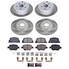 SC2315 Semi-Coated Rotor & Low-Dust Ceramic Brake Pad Kit - image 1