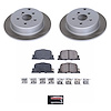 SC2319 Semi-Coated Rotor & Low-Dust Ceramic Brake Pad Kit - image 1