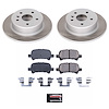 SC2322 Semi-Coated Rotor & Low-Dust Ceramic Brake Pad Kit - image 1