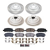 SC2371 Semi-Coated Rotor & Low-Dust Ceramic Brake Pad Kit - image 1