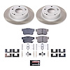 SC2391 Semi-Coated Rotor & Low-Dust Ceramic Brake Pad Kit - image 1