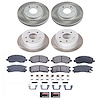 SC2395 Semi-Coated Rotor & Low-Dust Ceramic Brake Pad Kit - image 1