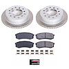 SC2405 Semi-Coated Rotor & Low-Dust Ceramic Brake Pad Kit - image 1