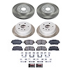 SC2416 Semi-Coated Rotor & Low-Dust Ceramic Brake Pad Kit - image 1