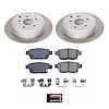 SC2429 Semi-Coated Rotor & Low-Dust Ceramic Brake Pad Kit - image 1