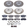 SC2430 Semi-Coated Rotor & Low-Dust Ceramic Brake Pad Kit - image 1