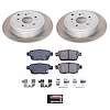SC2431 Semi-Coated Rotor & Low-Dust Ceramic Brake Pad Kit - image 1