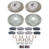 SC2706 Semi-Coated Rotor & Low-Dust Ceramic Brake Pad Kit - image 1