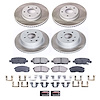 SC2710 Semi-Coated Rotor & Low-Dust Ceramic Brake Pad Kit - image 1