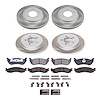 SC2721 Semi-Coated Rotor & Low-Dust Ceramic Brake Pad Kit - image 1
