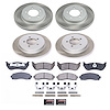 SC2722 Semi-Coated Rotor & Low-Dust Ceramic Brake Pad Kit - image 1