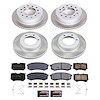 SC2756 Semi-Coated Rotor & Low-Dust Ceramic Brake Pad Kit - image 1