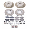 SC2773 Semi-Coated Rotor & Low-Dust Ceramic Brake Pad Kit - image 1