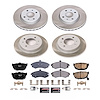 SC2779 Semi-Coated Rotor & Low-Dust Ceramic Brake Pad Kit - image 1