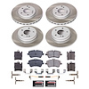 SC2783 Semi-Coated Rotor & Low-Dust Ceramic Brake Pad Kit