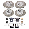 SC2785 Semi-Coated Rotor & Low-Dust Ceramic Brake Pad Kit