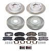 SC2848 Semi-Coated Rotor & Low-Dust Ceramic Brake Pad Kit - image 1