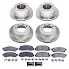 SC2895 Semi-Coated Rotor & Low-Dust Ceramic Brake Pad Kit - image 1