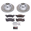 SC2908 Semi-Coated Rotor & Low-Dust Ceramic Brake Pad Kit - image 1