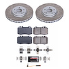 SC2950 Semi-Coated Rotor & Low-Dust Ceramic Brake Pad Kit