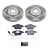 SC2963 Semi-Coated Rotor & Low-Dust Ceramic Brake Pad Kit - image 1