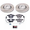 SC2990 Semi-Coated Rotor & Low-Dust Ceramic Brake Pad Kit - image 1