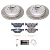SC3001 Semi-Coated Rotor & Low-Dust Ceramic Brake Pad Kit - image 1