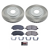 SC3032 Semi-Coated Rotor & Low-Dust Ceramic Brake Pad Kit