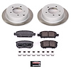 SC3033 Semi-Coated Rotor & Low-Dust Ceramic Brake Pad Kit - image 1