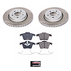SC3039 Semi-Coated Rotor & Low-Dust Ceramic Brake Pad Kit - image 1