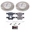 SC3047 Semi-Coated Rotor & Low-Dust Ceramic Brake Pad Kit - image 1