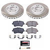SC3048 Semi-Coated Rotor & Low-Dust Ceramic Brake Pad Kit - image 1