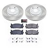 SC3053 Semi-Coated Rotor & Low-Dust Ceramic Brake Pad Kit - image 1