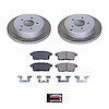 SC3060 Semi-Coated Rotor & Low-Dust Ceramic Brake Pad Kit - image 1