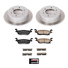SC3067 Semi-Coated Rotor & Low-Dust Ceramic Brake Pad Kit - image 1