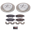 SC3072 Semi-Coated Rotor & Low-Dust Ceramic Brake Pad Kit - image 1