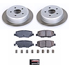 SC3090 Semi-Coated Rotor & Low-Dust Ceramic Brake Pad Kit - image 1