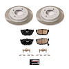 SC3106 Semi-Coated Rotor & Low-Dust Ceramic Brake Pad Kit - image 1