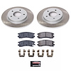 SC3115 Semi-Coated Rotor & Low-Dust Ceramic Brake Pad Kit - image 1