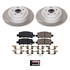 SC3124 Semi-Coated Rotor & Low-Dust Ceramic Brake Pad Kit - image 1