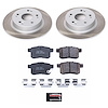 SC3127 Semi-Coated Rotor & Low-Dust Ceramic Brake Pad Kit - image 1