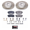 SC3140 Semi-Coated Rotor & Low-Dust Ceramic Brake Pad Kit - image 1