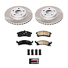SC3156 Semi-Coated Rotor & Low-Dust Ceramic Brake Pad Kit - image 1