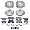 SC4017 Semi-Coated Rotor & Low-Dust Ceramic Brake Pad Kit - image 1