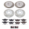 SC4024 Semi-Coated Rotor & Low-Dust Ceramic Brake Pad Kit - image 1