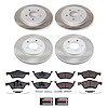 SC4025 Semi-Coated Rotor & Low-Dust Ceramic Brake Pad Kit - image 1