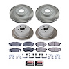 SC4079 Semi-Coated Rotor & Low-Dust Ceramic Brake Pad Kit - image 1