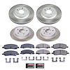 SC4097 Semi-Coated Rotor & Low-Dust Ceramic Brake Pad Kit - image 1