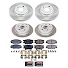 SC4101 Semi-Coated Rotor & Low-Dust Ceramic Brake Pad Kit - image 1